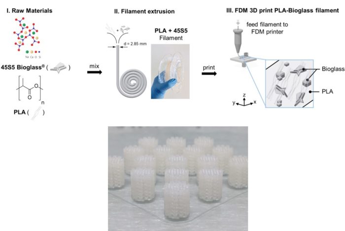 Our New Paper In Frontiers Bioeng Biotechnol Bioactive Glass PLA 3D