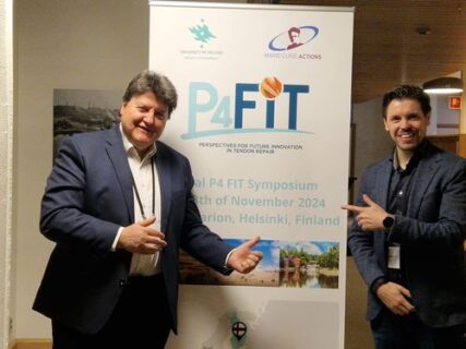 Towards entry "Final Meeting of EU ITN project P4FiT (“PERSPECTIVES FOR FUTURE INNOVATION IN TENDON REPAIR ”)"