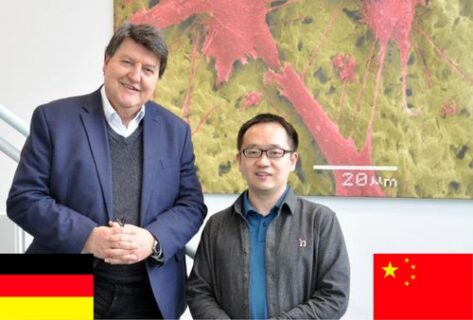 Towards entry "Prof. Kai Zheng visited the Institute of Biomaterials"